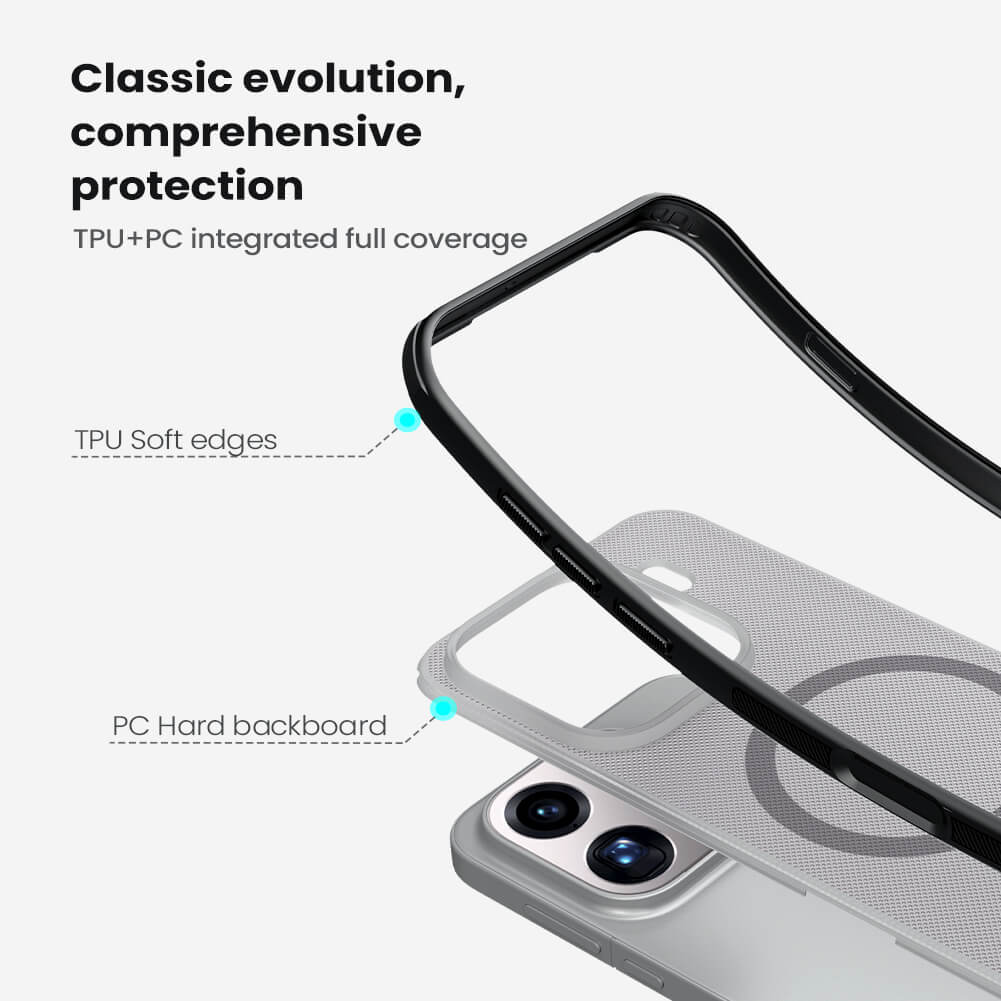 Чехол-крышка NILLKIN для Oppo Find X9 Pro (серия Frosted shield Pro Magnetic case Clear)